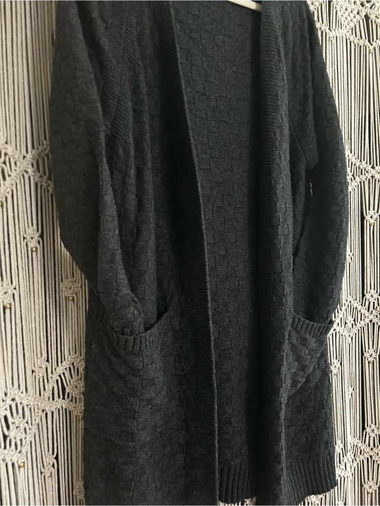 Fat Face Sweaters - Women’s black open Fatface cardigan with pockets